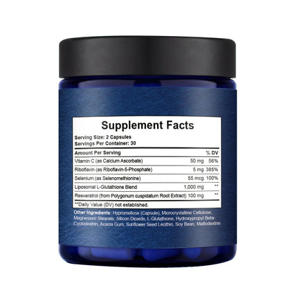 Liposomal Glutathione Antioxidant Capsules